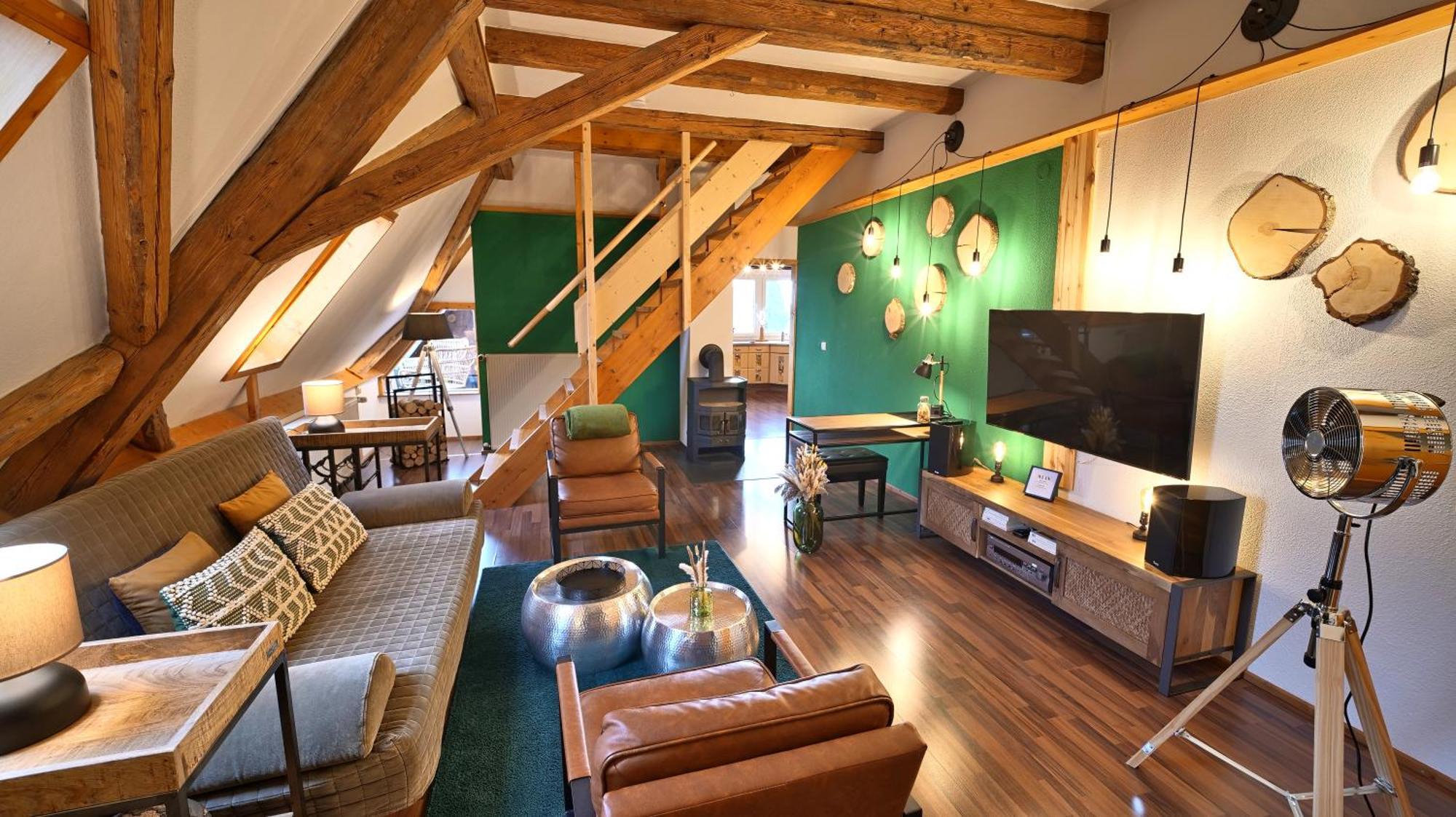 Green Loft Schwarzwald - Dach-Balkon--Musik-Ecke Fluorn-Winzeln Εξωτερικό φωτογραφία