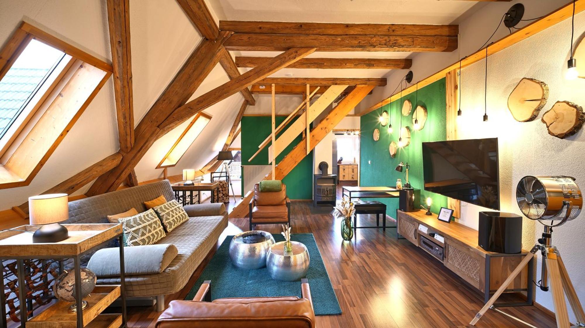 Green Loft Schwarzwald - Dach-Balkon--Musik-Ecke Fluorn-Winzeln Εξωτερικό φωτογραφία